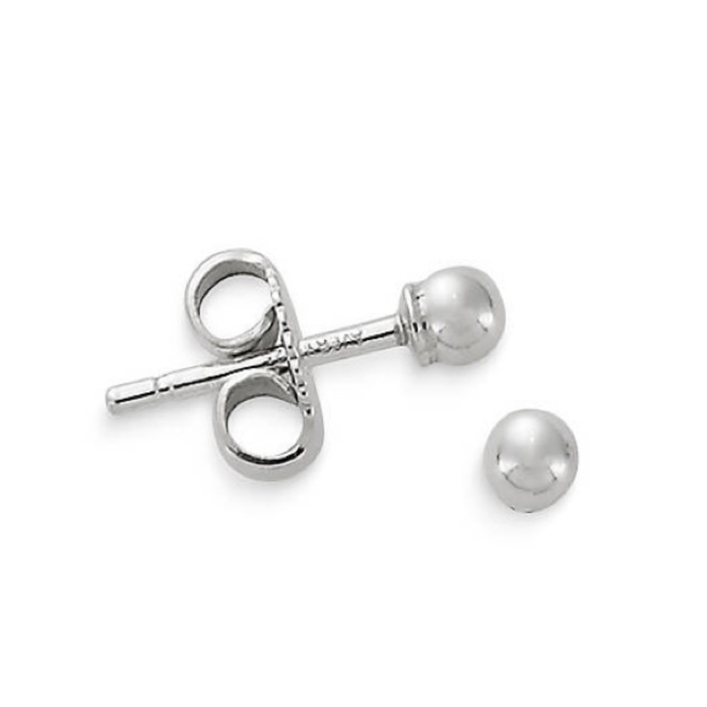 Tiny stud ear posts